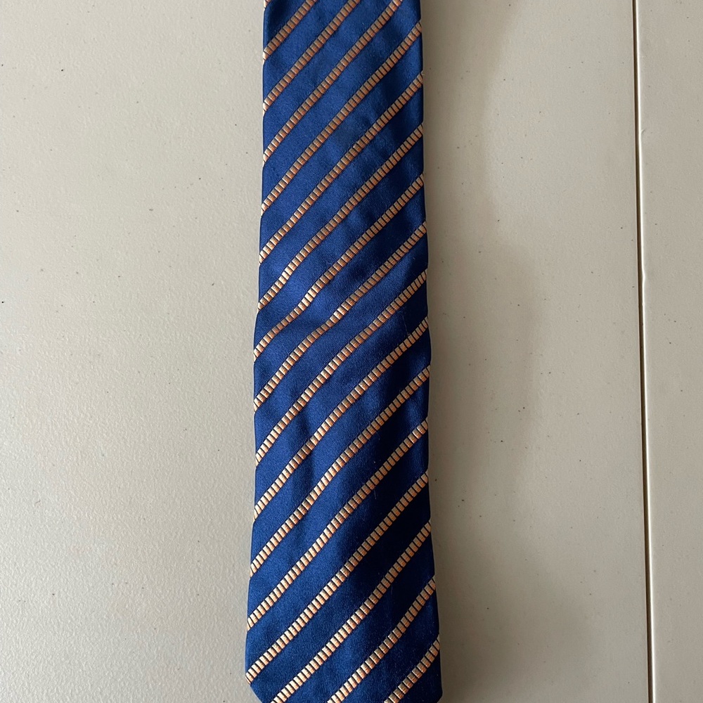 Zegna 100% woven Made in Italy tie.